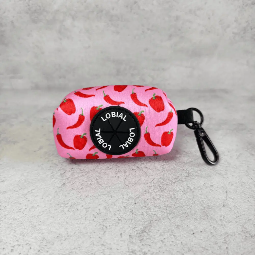 poop bag chili pepper